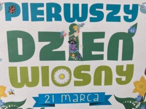 Plakat Pierwszy Dzień Wiosny
