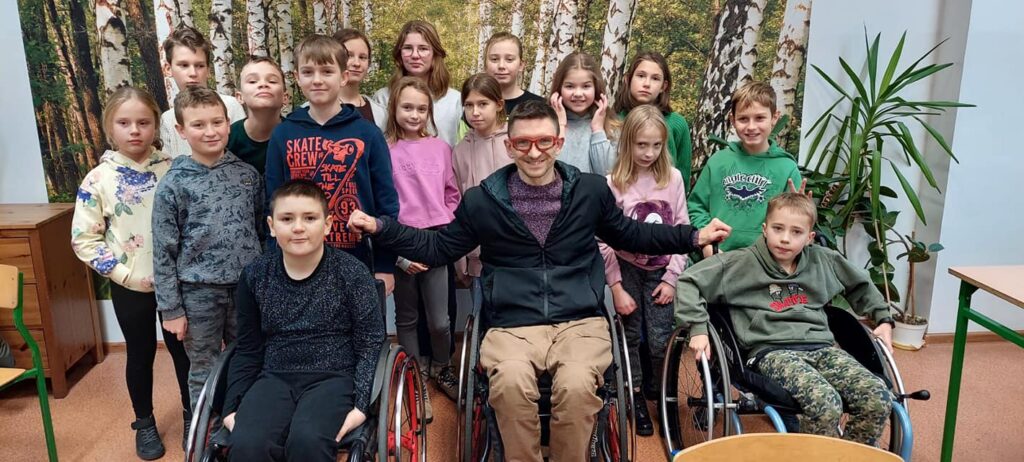 Uczniowie podczas warsztatów