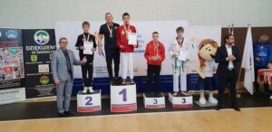 Jan Walkiewicz na podium