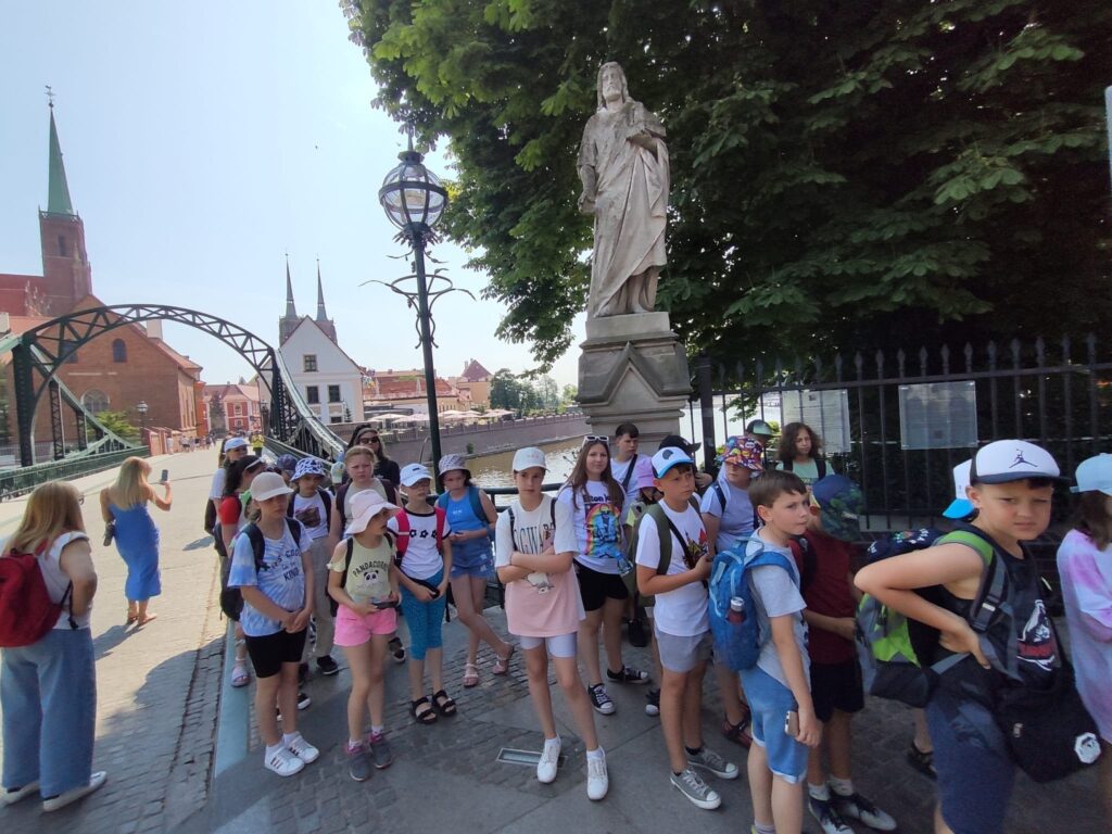 Uczniowie we Wrocławiu